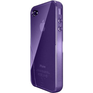 iSkin Solo TPU Silicone Case for iPhone 4/4S, Purple: Picture 1 regular