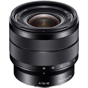  Sony 10-18 F/4 E-Mount Camera Lens 