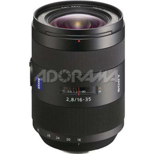  Sony 16-35mm f/2.8 ZA SSM Vario-Sonnar T Digital SLR Lens with Hood & Case, by Carl Zeiss 