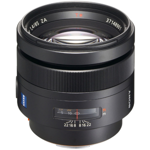  Sony Planar 85mm T* f/1.4 a (Alpha) Mount Digital SLR Macro Lens by Carl Zeiss. 