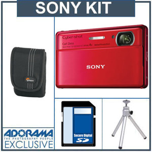 Sony Cyber-Shot DSC-TX100V Digital Camera Kit ISODCTX100RA