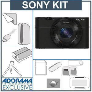 Sony Cyber-Shot DSC-RX100 Digital Camera DSC-RX100/B C