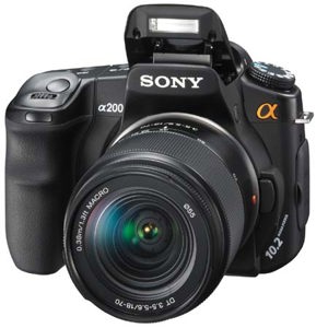 Sony Dslr-A200 Alpha Digital Slr Camera W/18-70...: Picture 1 regular