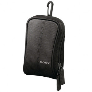 Sony LCS-CSW/B Lightweight Nylon CyberSoft Case, Black: Picture 1 regular