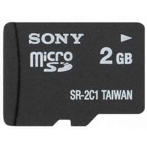 Sony Micro SD Memory Flash Card with 4 Bit Interface: Picture 1 regular