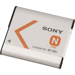 Image :  Sony NP-BN1 Lithium-Ion N Type Rechargeable DC3.6V Battery Pack for Cyber-Shot Digital Camera. 