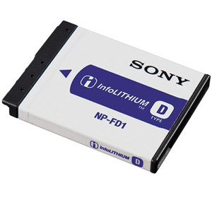 Sony NP-FD1/M8 D Type Rechargeable Battery Pack for DSC-T2 DSC-T70 DSC-T200 Camera Thumbnail Image