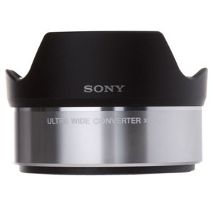  Sony Ultra Wide Converter Converts  E-Mount Pancake E16mm f/2.8 to Wide Angle Field of View, High Quality Design 
