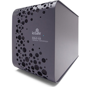 IoSafe Solo G3 1TB Fireproof Waterproof External Hard Drive SK1TB