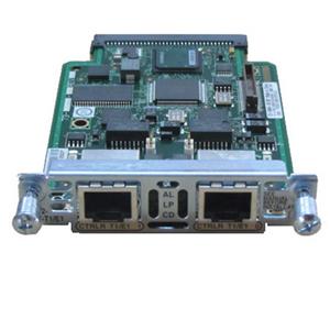 Port Ethernet Card on Cisco 2 Port T1 E1 Multiflex Trunk Voice Wan Interface Card  Picture 1