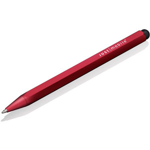 Just Mobile AP-815BK AluPen Pro Stylus Red With Real Ink: Picture 1 regular