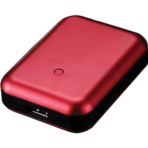 Just Mobile Gum Plus 5.200 mAh Li-Ion Battery, Red: Picture 1 regular