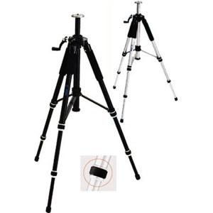  JTL 6020 ET-11 Chrome Tripod Legs with Case, Max Height 54", Max Load 10 lbs 