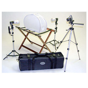  JTL DL-90 Travel Kit with One S-45M Master AC Slave Strobe & One S-45 AC Slave Strobe, Photo Cocoon M 