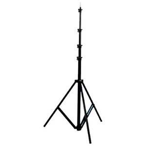 JTL 1000 10.5' Air Cushioned Lightstand, 4 Section, Black Anodized. 
