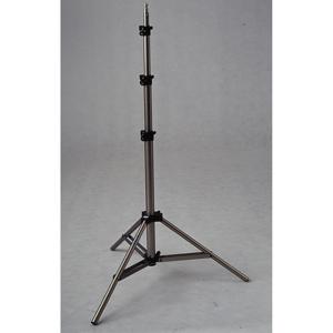  JTL 750 7.5' Air Cushioned Lightstand, 3 Section, with 2 Risers, Chrome 