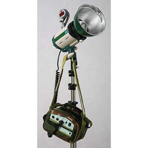 JTL Mobilight DC-600 Battery Operated Monolight Strobe Kit with Lithium Battery and Output Box 
