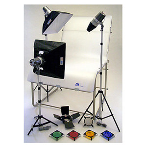  JTL TL 480 Still Life Photo Table Kit with Table, Monolights & Softboxes & Light Stands. 