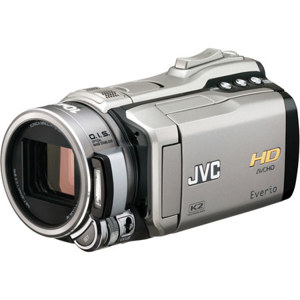 JVC GZHM1E - PAL- Everio 64GB Flash Memory Camcorder, Silver: Picture 1 regular