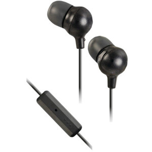 JVC HAFR36B Marshmallow In-Ear Headphones with Microphone and Remote, Black: Picture 1 regular