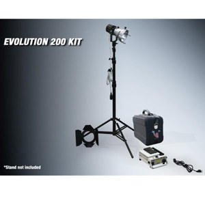  K 5600 Joker-Bug Single Evolution 200 Watt HMI PAR Lamp Head Kit, AC/DC, Anton Bauer Connection 