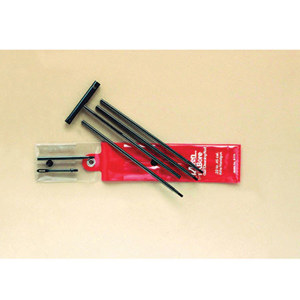  KleenBore 23" Multi-Section Cleaning Steel Rod with Vinyl Pouch for .177/.200 Calibers Handgun/Rifle Airgun, 2 Piece 