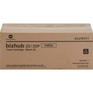  Konica A32W011 Black Toner Cartridge for Bizhub 20, Bizhub 20P (Approx. 8,000 Letter/A4 Prints) 