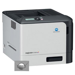  Konica Magicolor 3730DN Color Laser Printer - Bundle with 2-Year Additional Warranty 