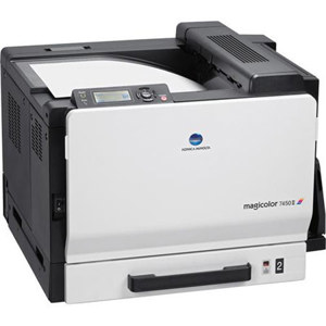  Konica 7450 II Magicolor Color Laser Printer, 9600x600dpi, 24.5ppm Print Speed 