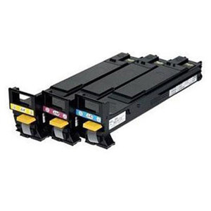  Konica High-Capacity Color Toner Value Pack Magicolor 5550, 5570, 5650 and 5670 Series Printers, with Cyan, Magenta & Yellow 