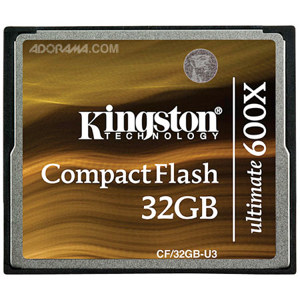 Kingston Tech 32GB CompactFlash Ultimate 600xMemoryCard: Picture 1 regular