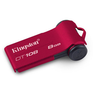 Kingston Technology DT108/ 8GB Data Traveler 108 Red: Picture 1 regular
