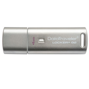 Kingston Technology DTLPG2/4GB, 4GB DataTraveler Locker+ G2 USB Flash Drive: Picture 1 regular