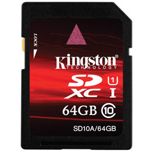 Kingston SD10A64GB 64GB Class 10 SDXC Memory Card: Picture 1 regular