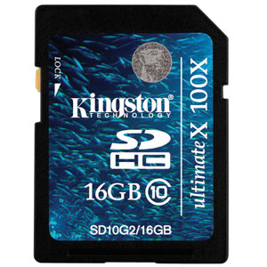 Kingston 16GB Ultimate X Class 10 SDHC Memory Card: Picture 1 regular