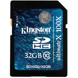 Kingston 32GB Ultimate X Class 10 SDHC Memory Card: Picture 1 regular