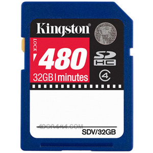 Kingston Tech 32GB Class 4 SDHC Video Memory Card: Picture 1 regular