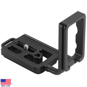  Kirk Quick Release L-Bracket for Nikon D7000 DSLR Camera 