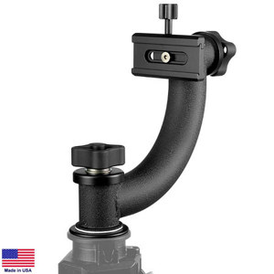  Kirk King  Gimbal Tripod Head with QR Clamp (Requires Plate) 