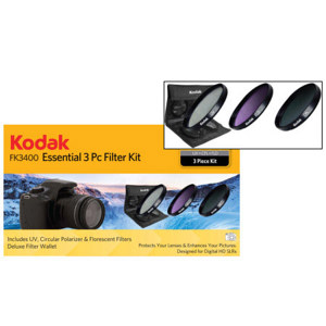  Kodak 77mm Essential Filter Kit 