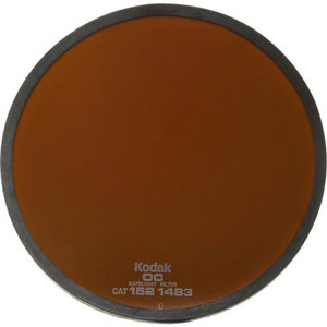 Kodak 1521483 5-1/2 inch Round Safelight Filter OC: Picture 1 regular