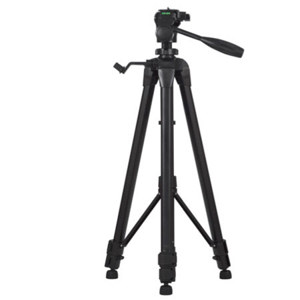 Kodak TR650 Tripod with 3 Way Fluid Pan Head with Bubble Level - Extends to 65" 