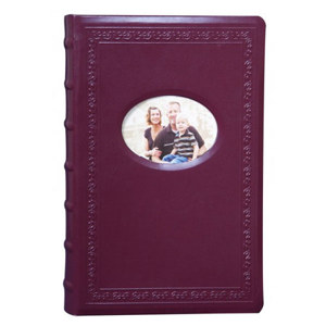 Kleer-Vu Photo Veritable Leather Album,Assorted,300-4x6: Picture 1 regular