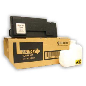  Kyocera TK-342 Black Laser Toner Cartridge (12,000 Page yield) 
