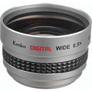  Kenko SGW-05 0.5x Wide Angle Conversion Lens for Digital Cameras & DV Camcorders with 37mm Mount 
