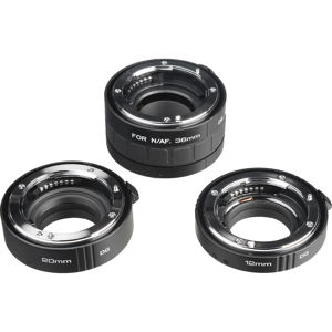  Kenko DG Auto Extension Tube Set for the Nikon AF Mount. 
