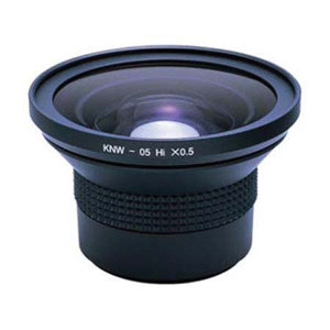  Kenko KNW05 0.5x Wide Angle Video Conversion Lens, 52mm with 49mm & 55mm Adaptors 