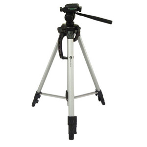  Kruger Optical KT610 Compact Aluminum Tripod, 6.6lbs Load Capacity, 24.0" Folded Height, 56.3" Extended Height 