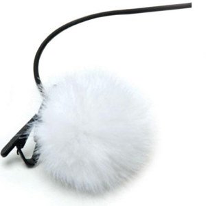 K-Tek Fuzzy Shower Cap Style Lav Windscreen KLTFW
