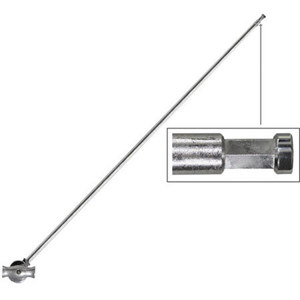  Kupo 40" Hex Grip Arm with Big Handle, Silver 